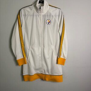Reebok NFL Women's Pittsburgh Steelers Full Zip Jacket Size Large